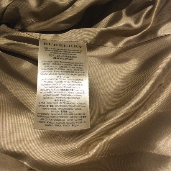 📌 SOLD 📌 BURBERRY LONDON DAYLESMORE WOOL BLEND TRENCH COAT. - Picture 9 of 11